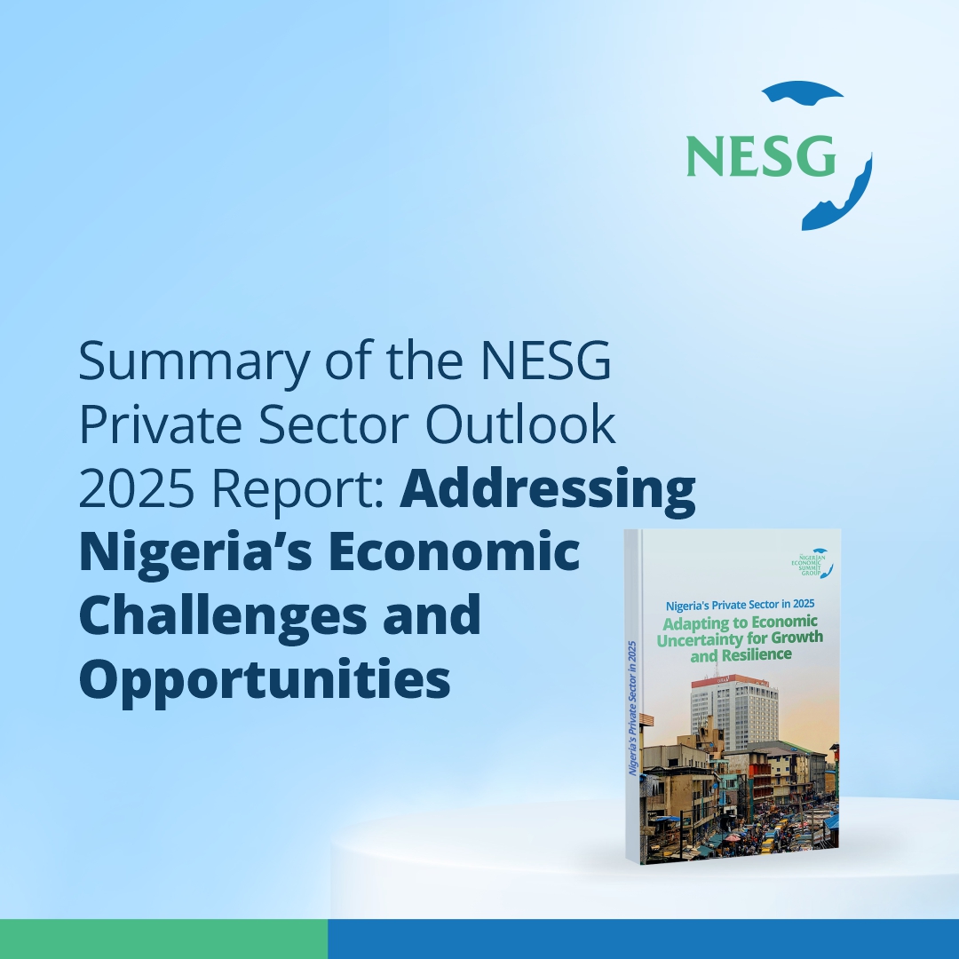 Summary of the NESG Private Sector Outlook 2025 Report: Addressing Nigeria’s Economic Challenges and Opportunities